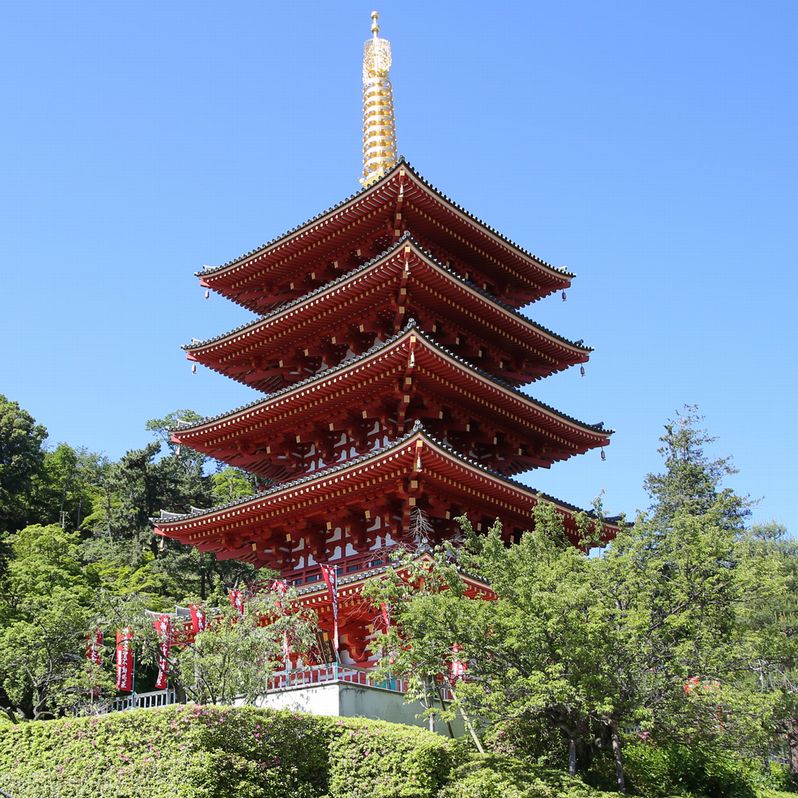 高幡不動尊境内